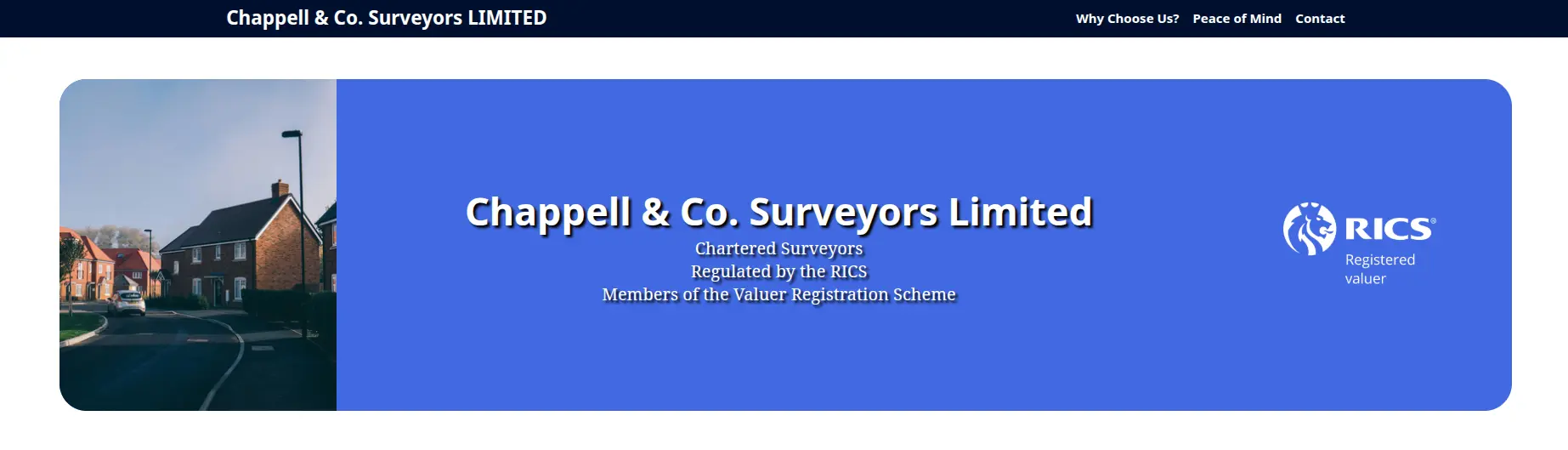 Banner Showcasing Work Completed